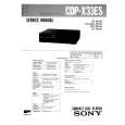 SONY CDPX33ES Service Manual