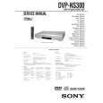 SONY DVP-NS300 Owner's Manual