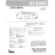 SONY CFSW304S Service Manual