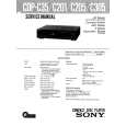 SONY CDP-C201 Owner's Manual