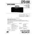 SONY CFD-550