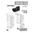 SONY CCD-F70 Owner's Manual