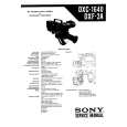 SONY DXC1640 Service Manual