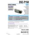 SONY DSCP150 Service Manual