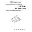 ELECTROLUX EFCR942X Owner's Manual