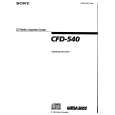 SONY CFD-540