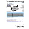 SONY CCDTRV218E Service Manual