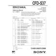 SONY CFDS37