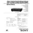 SONY CDPC250Z Service Manual