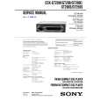 SONY CDXGT200E Service Manual