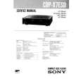 SONY CDPX7ESD Service Manual