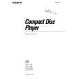 SONY CDP-390 Owner's Manual