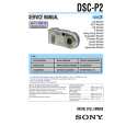 SONY DSCP2 Service Manual