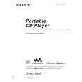 SONY D-NE718CK Owner's Manual