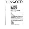KENWOOD DPC993 Owner's Manual