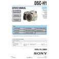 SONY DSCH1 Service Manual