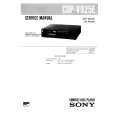 SONY CDPV925E Service Manual