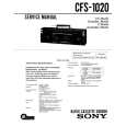 SONY CFS1020