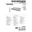 SONY DVP-NS75H Service Manual