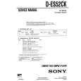 SONY DES52CK Service Manual