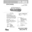 SONY CFSDW30