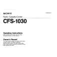 SONY CFS-1030