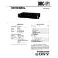 SONY DRCIF1 Service Manual