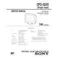 SONY CPDG200 2 Service Manual