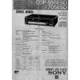 SONY CDP555ESD Service Manual