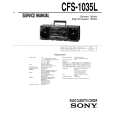 SONY CFS-1035L