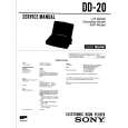 SONY DD-20 User Guide