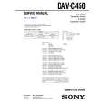 SONY DAVC450 Service Manual