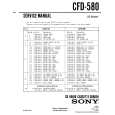 SONY CFD-580