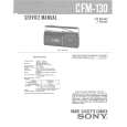 SONY CFM130 Service Manual