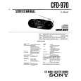 SONY CFD-970 Service Manual