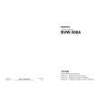 SONY BVW-300A Service Manual