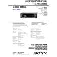 SONY CDXGT250S Service Manual