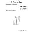 ELECTROLUX EFCR945X Owner's Manual