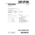 SONY CMTVP100 Service Manual