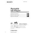 SONY D-NE518CK Owner's Manual