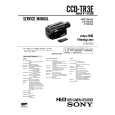 SONY CCDTR3E Service Manual