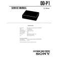 SONY DDP1 Service Manual