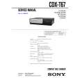 SONY CFS-902 Owner's Manual