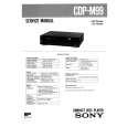 SONY CDPM99 Service Manual