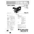 SONY CCDM8U Service Manual