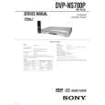 SONY DVP-NS700P Owner's Manual