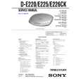 SONY DE220 Service Manual