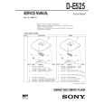 SONY DE525 Service Manual