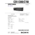 SONY CDXC780R Service Manual