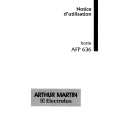 ARTHUR MARTIN ELECTROLUX AFP636W